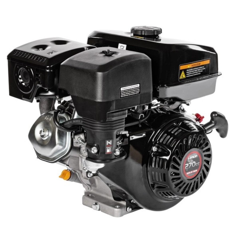 SILNIK LONCIN G270F-C 270cc POZIOMY WAŁ 25 4mm 71mm