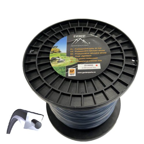 ŻYŁKA TNĄCA DUAL POWER LINE 2,65mm 474M EVEREST