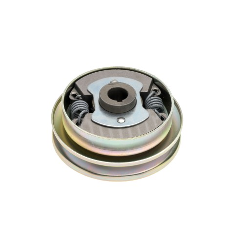 Sprzęgło mechaniczne odśrodkowe z kołem pasowym NORAM do silników Honda GX120, GX140, GX160, GX200 | Loncin G200 F-R | Wacker VP, WP - śr. wału 19,0mm, śr. koła pasowego 125mm, na pasek typu SPA