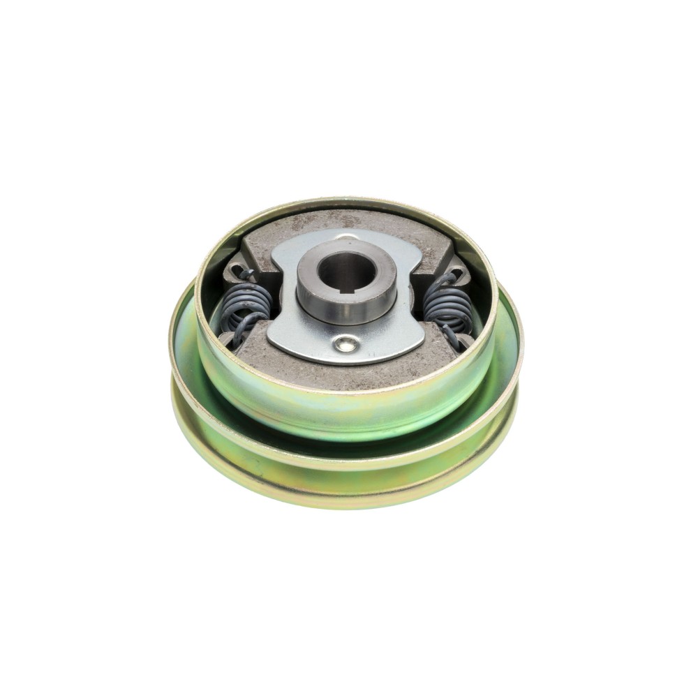 Sprzęgło mechaniczne odśrodkowe z kołem pasowym NORAM do silników Honda GX160, GX200 | Loncin G200 F-A | Wacker VP, WP | Belle - śr. wału 20,0mm, śr. koła pasowego 125mm, na pasek typu SPA