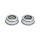Łożysko kółka kosiarki uniwersalne 27 x 12 x 12,2 mm (2 szt.)