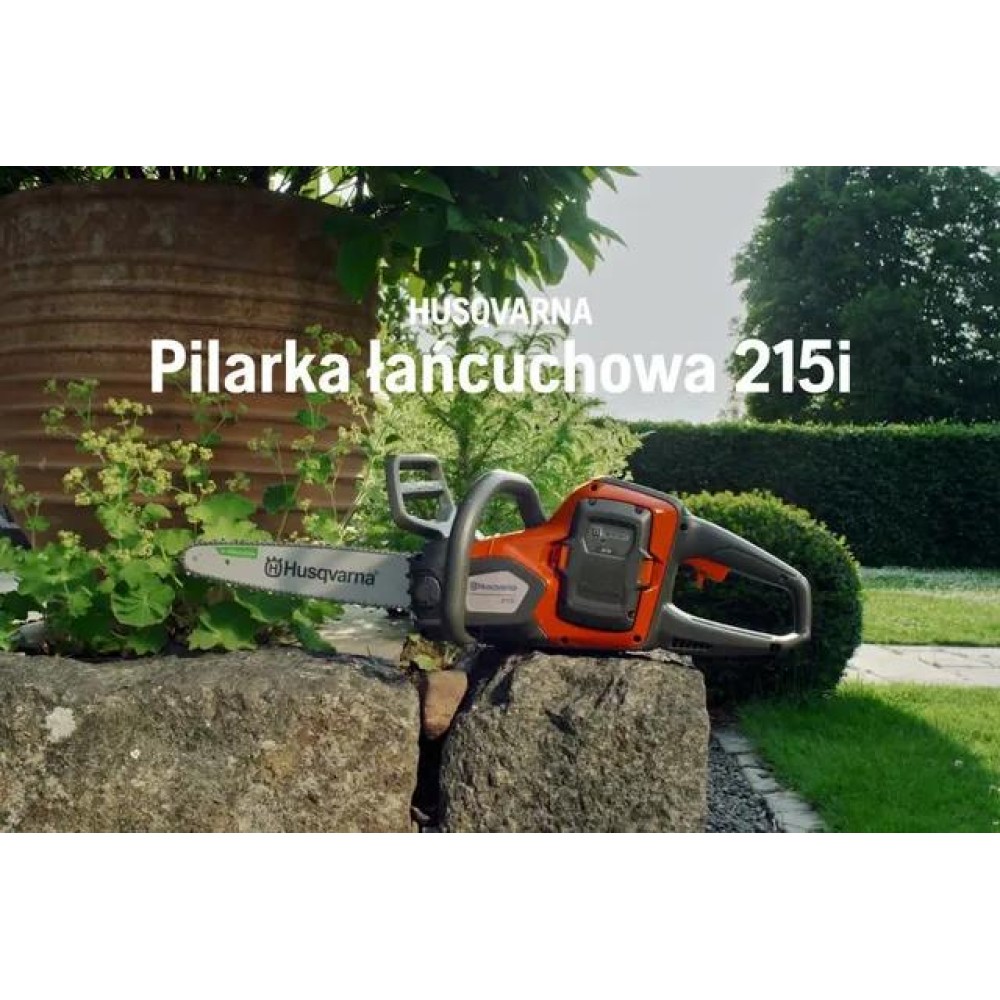 Pilarka akumulatorowa Husqvarna 215i - Zestaw 2 Ah