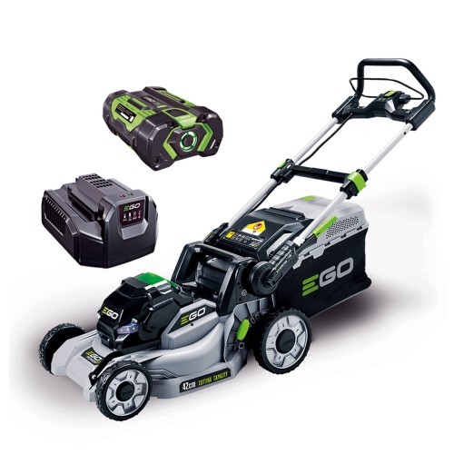 Kosiarka akumulatorowa EGO 42 cm bez napędu  - zestaw z akumulatorem 2,5 Ah i ładowarką