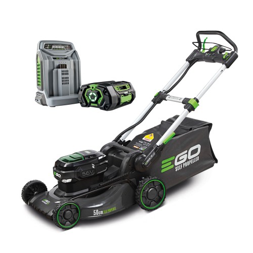 Kosiarka akumulatorowa EGO PROFESSIONAL 50 cm z napędem  - zestaw z akumulatorem 5 Ah i szybką ładowarką