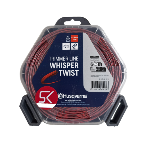 Oryginalna żyłka tnąca Husqvarna WHISPER TWIST 2,0 mm x 112 m - 597 66 91-11