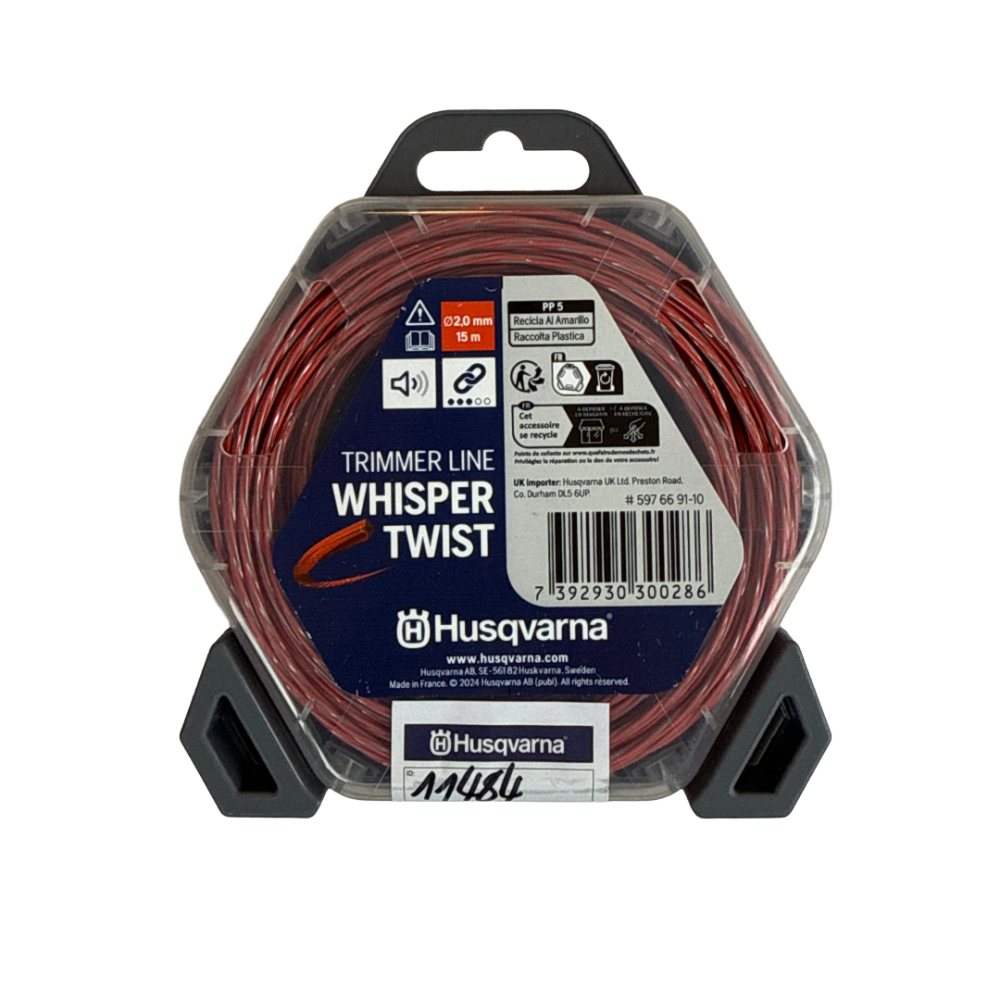 Oryginalna żyłka tnąca Husqvarna WHISPER TWIST 2,0 mm x 15 m 597 66 91-10