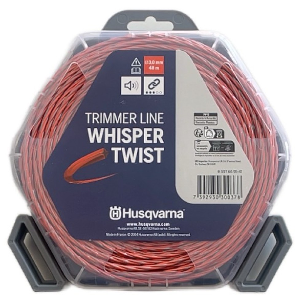 Oryginalna żyłka tnąca Husqvarna WHISPER TWIST 3,0 mm x 48 m - 597 66 91-41