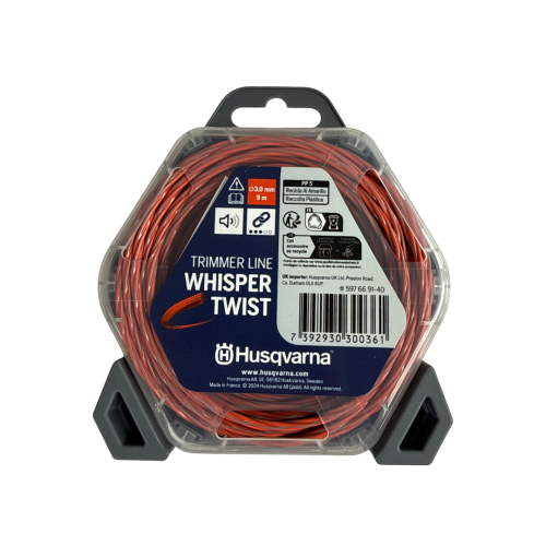 Oryginalna żyłka tnąca Husqvarna WHISPER TWIST 3,0 mm x 9 m - 597 66 91-40