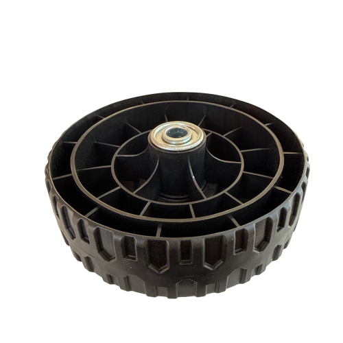 Uniwersalne koło plastikowe do kosiarek łożyskowane 150 mm