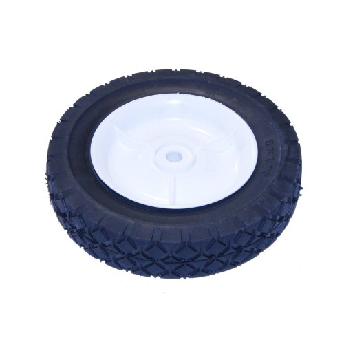 Plastikowe koło do kosiarki - 20cm/oś-12,7mm